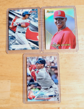 Rafael Devers Red Sox Lot (3) Rare 2018 Topps Holiday Metallic RC/Best Refractor - £16.67 GBP