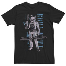 NEW Star Wars Boba Fett Bounty Hunter Graphic Tee black sz XS short sleeve crew - £7.92 GBP