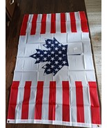 3x5 USA US American Canada Canadian Friendship Flag 3&#39;x5&#39; Grommets premium - $94.08 MXN
