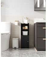 Bathroom Storage Cabinet, Corner Floor Cabinet with Doors and Adjustable... - $2,941.50 MXN