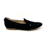 Franco Sarto Womens Black Suede Leather &#39;Persia&#39; Slip on Loafer, Size 8.5 - $475.08 MXN