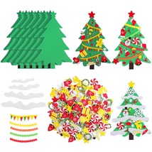 24 Kits Diy Foam Christmas Tree Foam Crafts Xmas Party Favors Christmas ... - $31.99