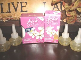 6 Glade Plug In Scented Oil Budding Blossoms Spring Scent Refills Plugins - $39.37