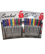Everlast Fine Point Permanent Markers Multicolored 2 Packs +20 - $272.64 MXN