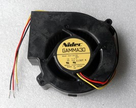 Nidec Gamma30 97mm x 33mm Blower Fan 12V DC 3 Bare Wires A34124-33 Made ... - $27.99
