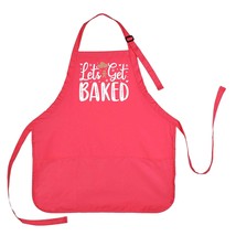Let&#39;s Get Baked Christmas Apron, Let&#39;s Get Baked Apron, Christmas Apron - $16.78+