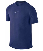 Nike Men&#39;s  Aeroreact Short Sleeve Training Top Deep Royal Blue Large MSRP $100 - £53.18 GBP