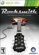XBOX 360 Rocksmith Video Game learn authentic guitar multiplayer ubisoft mini - £9.76 GBP