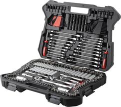 TRUE MECHANIC 303-Piece Tool Set SAE/Metric Mechanics Socket Set w/ Case  - $324.99