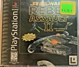 Star Wars: Rebel Assault II-The Hidden Empire (PS1, 1996): COMPLETE Playstation - $11.87