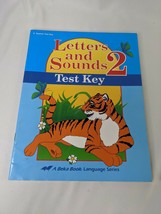 A Beka Letters and Sounds Gr 2 Test Key  - $5.95