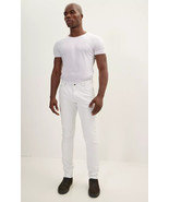 Lambskin Genuine Men&#39;s Pant White Trousers Leather Biker Stylish Casual ... - $158.23 CAD+