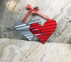 Valentine’s Metal Wall Decor-Hobby Lobby 19x10inches-LOVE-BRAND NEW-ShipN24hours - £19.68 GBP