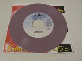 Elvis Presley  45   Memories   Colored Vinyl - £13.82 GBP