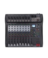 Dt8 Professional Mixer Sound Board Console 8 Channel Desk System Interfa... - £134.47 GBP