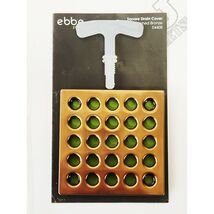 Ebbe America E4408 PRO Square Bathroom Shower Drain Cover - Brushed Bronze - $14.90