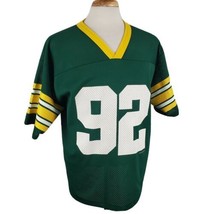 Vintage 90&#39;s Logo 7 Green Bay Packers Reggie White #92 Jersey Adult Large 46-48 - $36.99