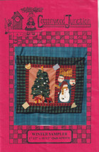 Winter Sampler Quilt Pattern Cottonwood Junction 1994 Chico CA - £7.07 GBP