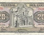 Ecuador 20 Sucres, 1983,  circulated  Bnaknote # 6 - $4.94