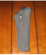 Gould &amp; Goodrich Holster Size 84 Canvas &amp; Suede Right Hand Belt Loop - $6.86
