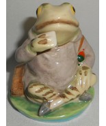 1989 Royal Albert BEATRIX POTTER - JEREMY FISHER FIGURINE Artist Signed ... - $49.49