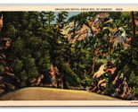 Contrabbandieri Intaglio Verde Montagne Vermont VT Unp Lino Cartolina N25 - $3.39