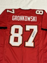 Rob Gronkowski Signed Tampa Bay Buccaneers Football Jersey COA - £153.24 GBP