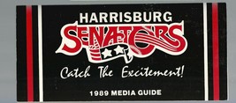 BASEBALL: 1989 HARRISBURG SENATORS Baseball  Media GUIDE  EX+++ - $8.64