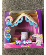 SQUISHMALLOW Squishville Deluxe Glamping Set- -NEW Playscene with Character - £13.29 GBP