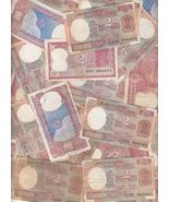 INDIA - LOT OF 45 PCS,  2 RUPEES MIXED CONDITION, RANDOM YEAR - $21.77
