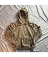 Divided H&amp;M Pullover Beige Hoodie (S) Small Drawstring Hood - $163.49 MXN
