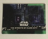 Star Wars Rise Of Skywalker Trading Card #86 Streets Of Kijimi City Green - £1.57 GBP