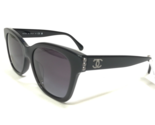 CHANEL Sunglasses 5482-H-A c.1716/S6 Cat Eye Pearl Frames with Purple Le... - $270.93