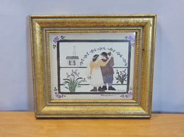 Barbara Bourgeau-Richards The Wedding Couple Framed Print #3002 Signed 1991 7x6 - $19.99