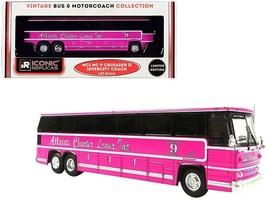 1980 MCI MC-9 Crusader II Intercity Coach Bus Pink &quot;Allstate Charter Lines Inc. - £44.17 GBP