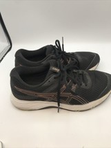 Asics Womens Shoes Size 8.5 Black  1012A570 - $19.84