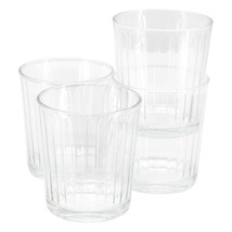 Gibson Home Moonstone 4 Piece 13.5 Ounce Double Old-Fashioned Glass Set - $42.29