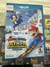 Mario &amp; Sonic at The Olympic Winter Games Sochi 2014 - Nintendo Wii U Tested! - $25.72