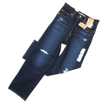 NWT Levi&#39;s Ribcage Straight Ankle in Dark Indigo Super High Rise Crop Jeans 27 - $52.00