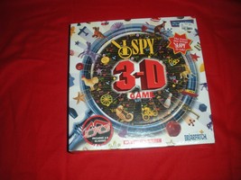 Scholastic I Spy 3-D Board Game With 4 Pair 3D Glasses Age 5+ 1-4 Players NEW - $12.99