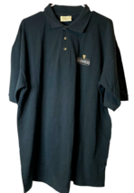 Guinness Polo Golf Shirt Mens Size XL &quot;Guinness&quot; Logo Earth Collection Black - £13.47 GBP
