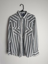 Chute #1 Rodeo Multicolor Long Sleeve Pearl Snap Shirt Mens XL - $311.55 MXN