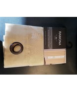One Panel Ramona 84&quot; Long Grommet Window Panel Gold - $8.01 CAD