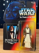 1995 Kenner STAR WARS POTF Ben (Obi Wan) Kenobi w/ Lightsaber &amp; Removabl... - £11.87 GBP