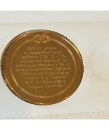 Franklin Mint Coin Medal History United States Solid Bronze Washington M... - £15.70 GBP
