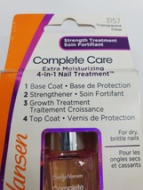 2X Sally Hansen Complete Care Extra Moisturizing 4 in 1 Treatment Clear 3157 - £7.89 GBP