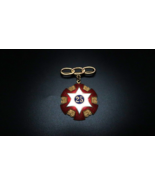 Vintage Enamel 25 Star Illinois A-2876 Pin 4.9cm BB7 - $301.06 MXN