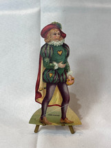 1900&#39;s Lion Coffee No 16 Queen Of Hearts Knave Victorian Paper Doll Trad... - £23.70 GBP