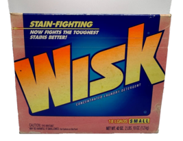 Wisk Laundry Detergent Powder 18 Loads / 2 lbs 3 oz Discontinued Sealed - £23.52 GBP