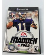 Madden NFL 2002 Nintendo Gamecube - Game &amp; Case - $163.52 MXN
